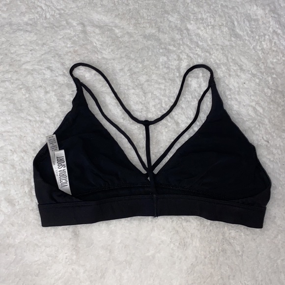 VSX Black Strappy Bralette - Picture 3 of 5